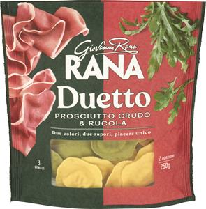 DUETTO RANA PROSCIUTTO CRUDO E RUCOLA