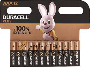 DURACELL PLUS 100 AAA B12