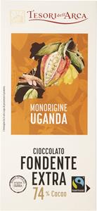 TAVOLETTA DI CIOCCOLATO FONDENTE MONORIGINE UGANDA