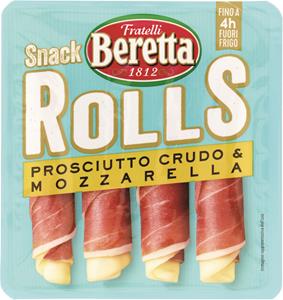 SNACK ROLLS CRUDO MOZZARELLA