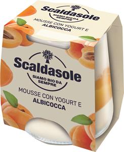 MOUSSE YOGURT- ALBICOCCA BIO (1X75G)X6 SCALDASOLE