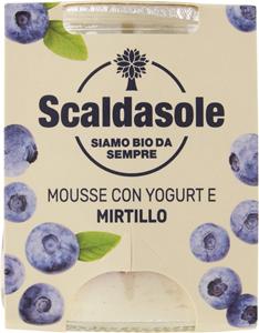 MOUSSE YOGURT -MIRTILLO BIO (1X75G)X6 SCALDASOLE