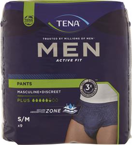 ASSORBENTI INCONTINENZA ACTIVE FIT PANTS MEN TG.M 9 PEZZI