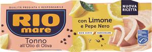 TONNO IN OLIO D'OLIVA LIMONE E PEPE G65X3