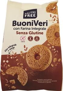 BISCOTTI BUONIVERI CON FARINA INTEGRALE SENZA GLUTINE