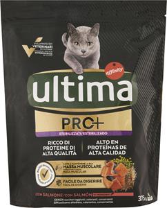 ULTIMA CAT PRO+ STERILIZED SALMONE