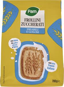 FROLLINI CON GRANELLI DI ZUCCHERO