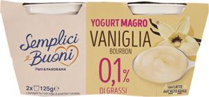 S&B 2 YOGURT MAGRI VANIGLIA BOURBON 2X125