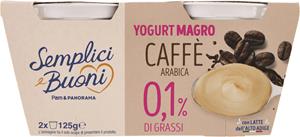 S&B 2 YOGURT MAGRO CCAFF' ARABICA 2X125