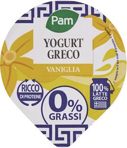 PAM YOGURT GRECO VANIGLIA 0%