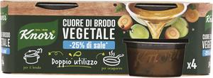 CUOR DI BRODO VEGETALE MENO SALE