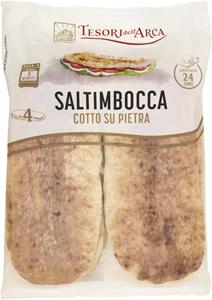 PANINI DA FARCIRE SALTIMBOCCA G125X4PEZZI COTTO SU PIETRA