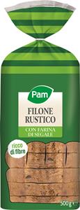 PANE FILONE RUSTICO CON FARINA SEGALE