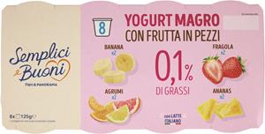 SEMPLICI E BUONI YOGURT  MAGRO FRUTTA