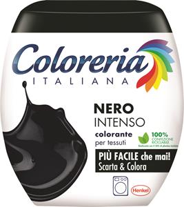 COLORE PER TESSUTI NERO INTENSO