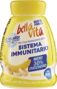 YOGURT PROBIOTICO BANANA BELLA VITA - 30 % ZUCCHERI