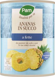 ANANAS A FETTE IN SUCCO