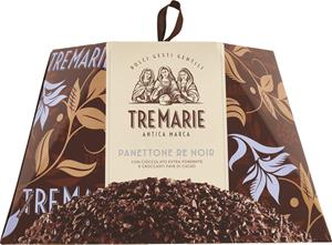 PANETTONE RE NOIR AL CIOCCOLATO EXTRA FONDENTE