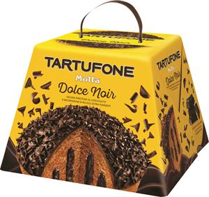 DOLCE NOIR TARTUFONE FARCITO AL GIANDUIA E RICOPERTO DI CIOCCOLATO FONDENTE