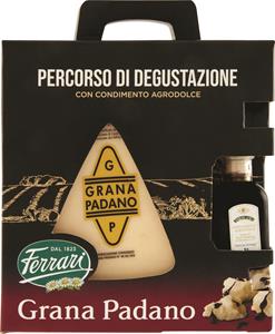 CONFEZIONE REGALO GRANA PADANO DOP 16 MESI +ACETO BASAMICO