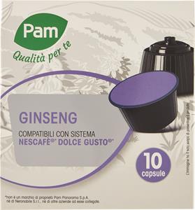 10 CAPS GINSENG COMPATIBILE DOLCEGUSTO
