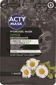 MASCHERA VISO HYDROGEL - CARBONE VEGETALE - DETOX