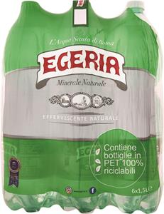 ACQUA MINERALE EFFERVESCENTE NATURALE - 150 CL x 6