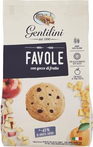 BISCOTTI FAVOLE CON GOCCE DI FRUTTA GR400