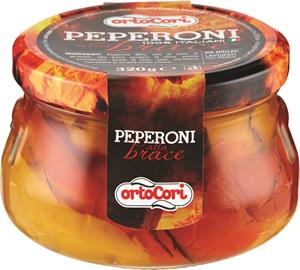 PEPERONI ALLA BRACE IN OLIO DI SEMI DI GIRASOLE