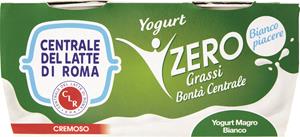 YOGURT MAGRO NATURALE GR 125X2 CENTRALE LATTE ROMA