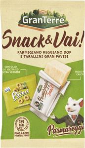 SNACK VAI FORMAGGIO + TARALLI