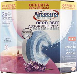 ARIASANA AERO 360TAB LAVANDA 2X450G