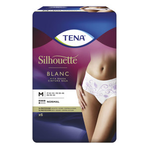 TENA SILHOUETTE NORMAL BLANC M