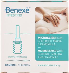 BENEXE' MICROCLISMI BABY GLICEROLO CAMOMILLA MALVA.