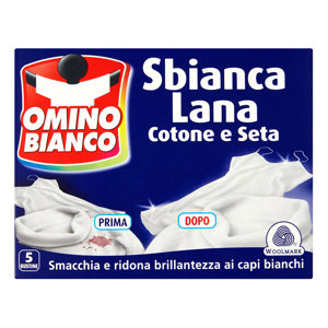 OMINO BIANCO SBIANCALANA 5 BUSTE