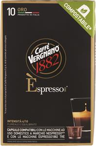 CAFFE' ESPRESSO ARABICA 10  CAPSULE COMPOSTABILE