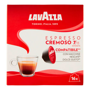 CAFFÈ LAVAZZA  ESPREZZO COMPATIBILE CON NESPRESSO DOLCEGUSTO 16 CAPSULE 