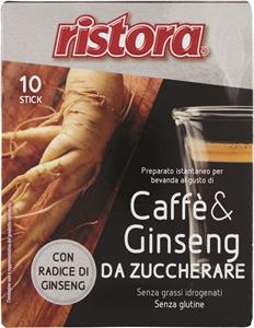 CAFFE' & GINSENG STICK 10 BUSTINE SENZA ZUCCHERO