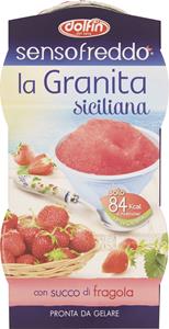 SENDO FREDDO GRANITA 2 PORZIONI DA 100 ML GUSTO FRAGOLA