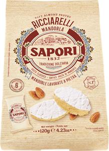 RICCIARELLI ALLA MANDORLA IN SACCHETTO