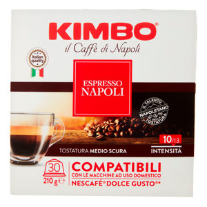CAFFÈ KIMBO 30 CAPSULE  DOLCE GUSTO NAPOLI 
