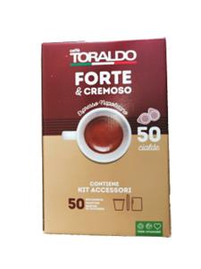 KIT 50 CIALDE CAFFE' FORTE E CREMOSO