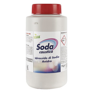 SODA CAUSTICA SCAGLIE -IDROSSIDO DI SODIO ANIDRO - 1 KG