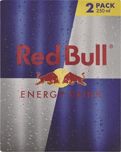 RED BULL ENERGY DRINK 2X 250ML