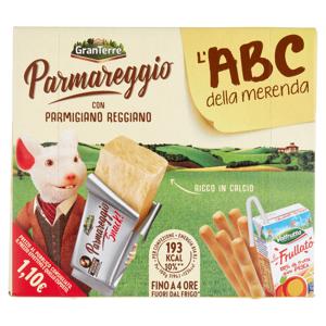 Parmareggio l'ABC della merenda con Parmigiano Reggiano