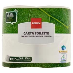 Penny Carta Toilette Maxi Rotoli 2 Veli 4 pz