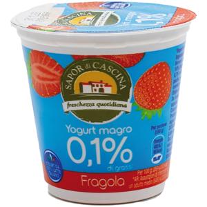 Yogurt maagro fragola, frutti di bosco 150 gr-fragola