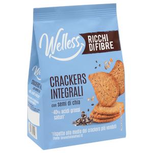 Crackers integrali 250 gr