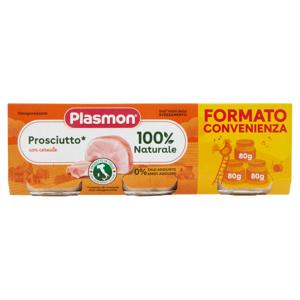 Plasmon Omogeneizzato Prosciutto* con cereale 3 x 80 g