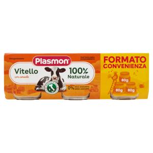 Plasmon Omogeneizzato Vitello con cereale 3 x 80 g